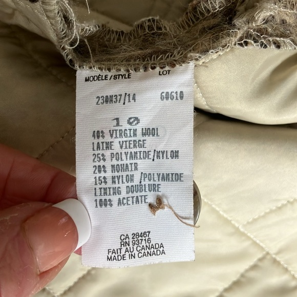 Marisa Minicucci 10 virgin wool, mohair jacket - Picture 8 of 10